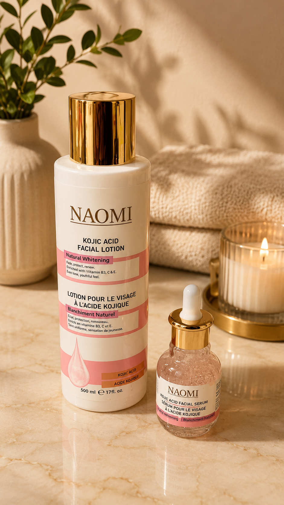 NAOMI
KOJIC ACID
FACIAL LOTION