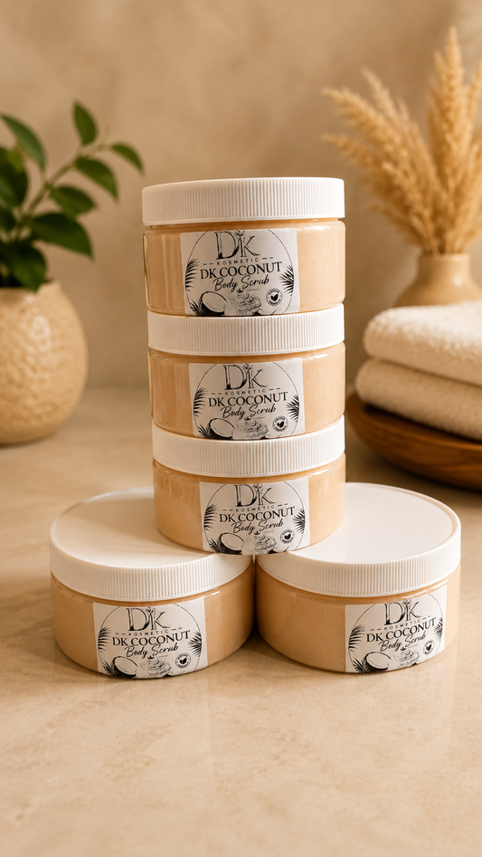 Coconut body scrub 