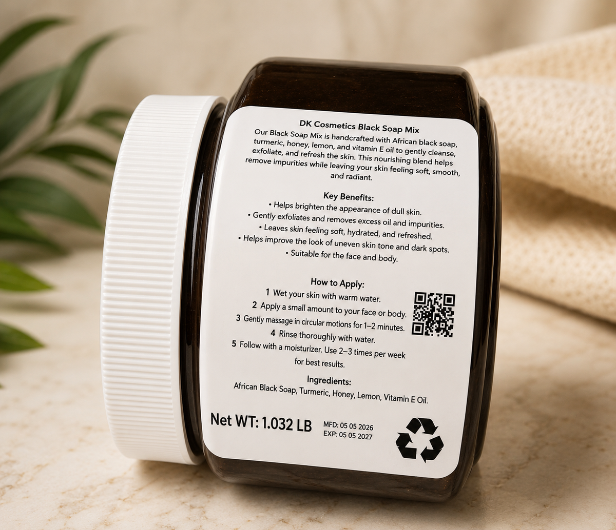 DK black Soap mix 