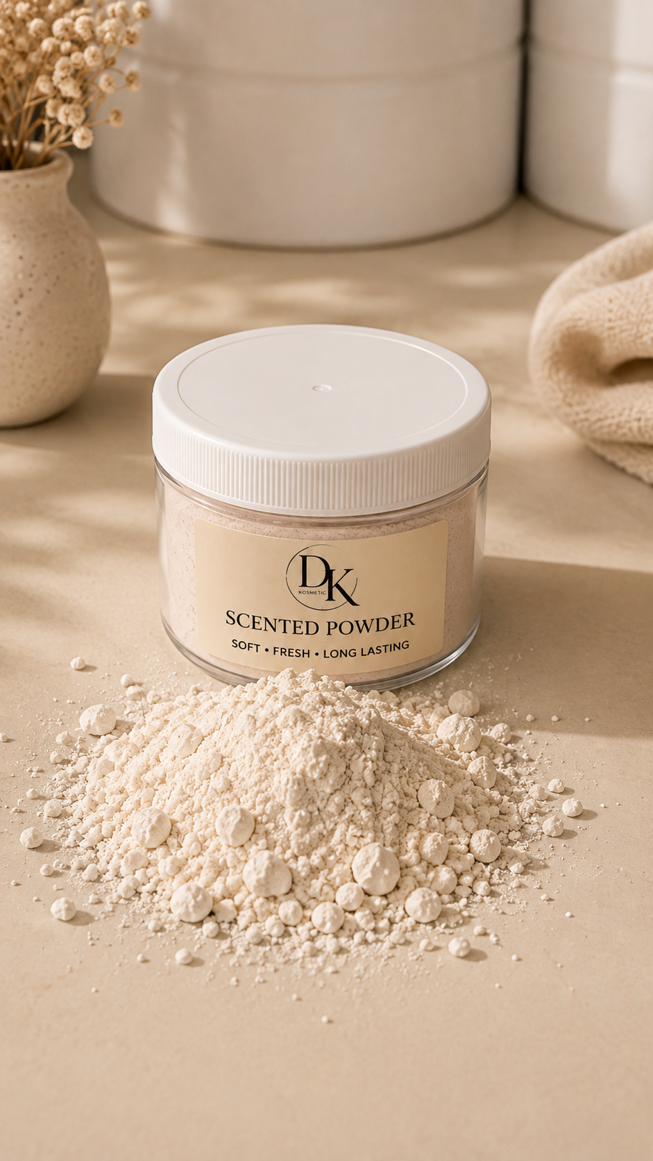 Dk kosmetic ￼
SCENTED POWDER