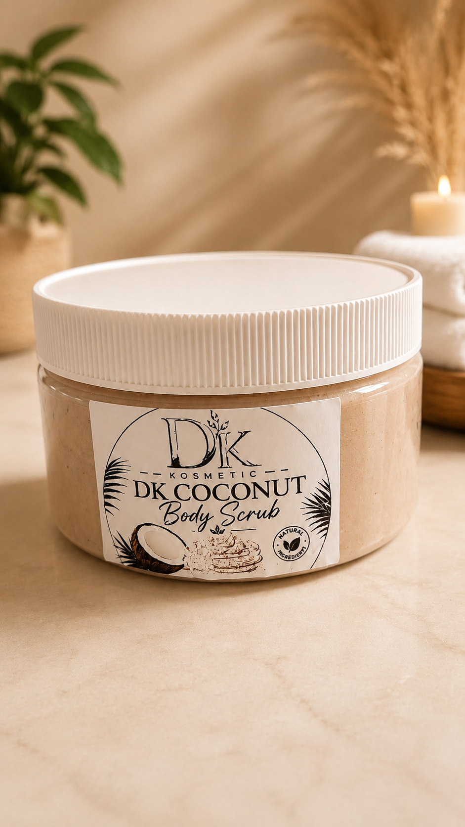 Coconut body scrub ￼