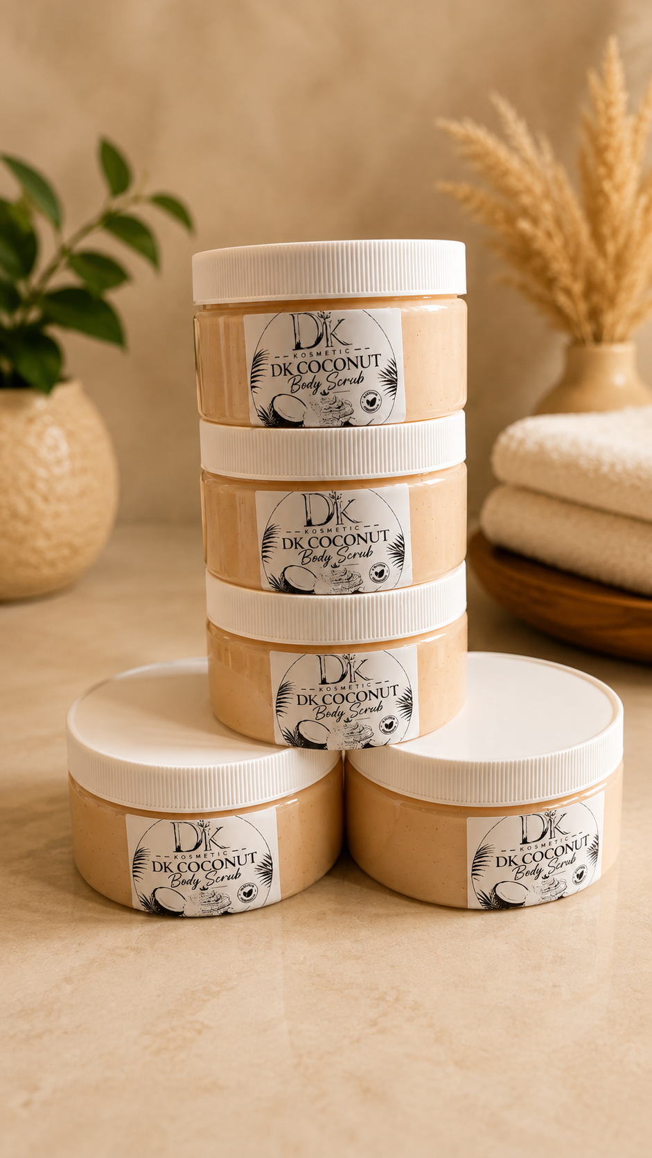 Coconut body scrub ￼