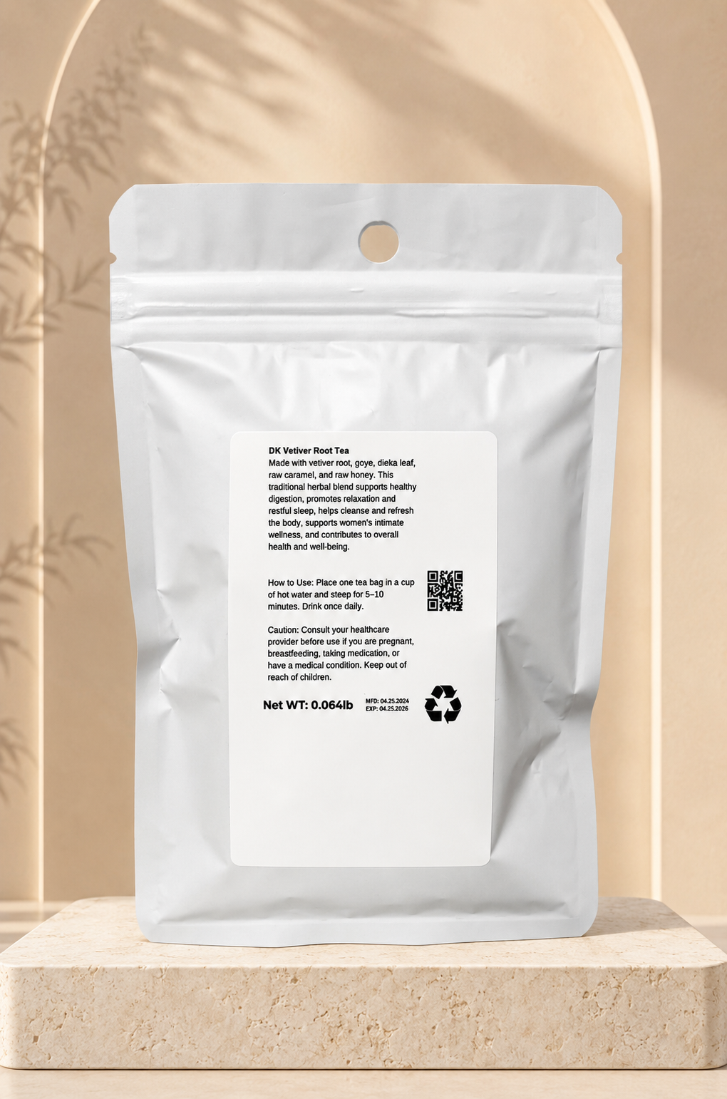 DK Vetiver Root Tea