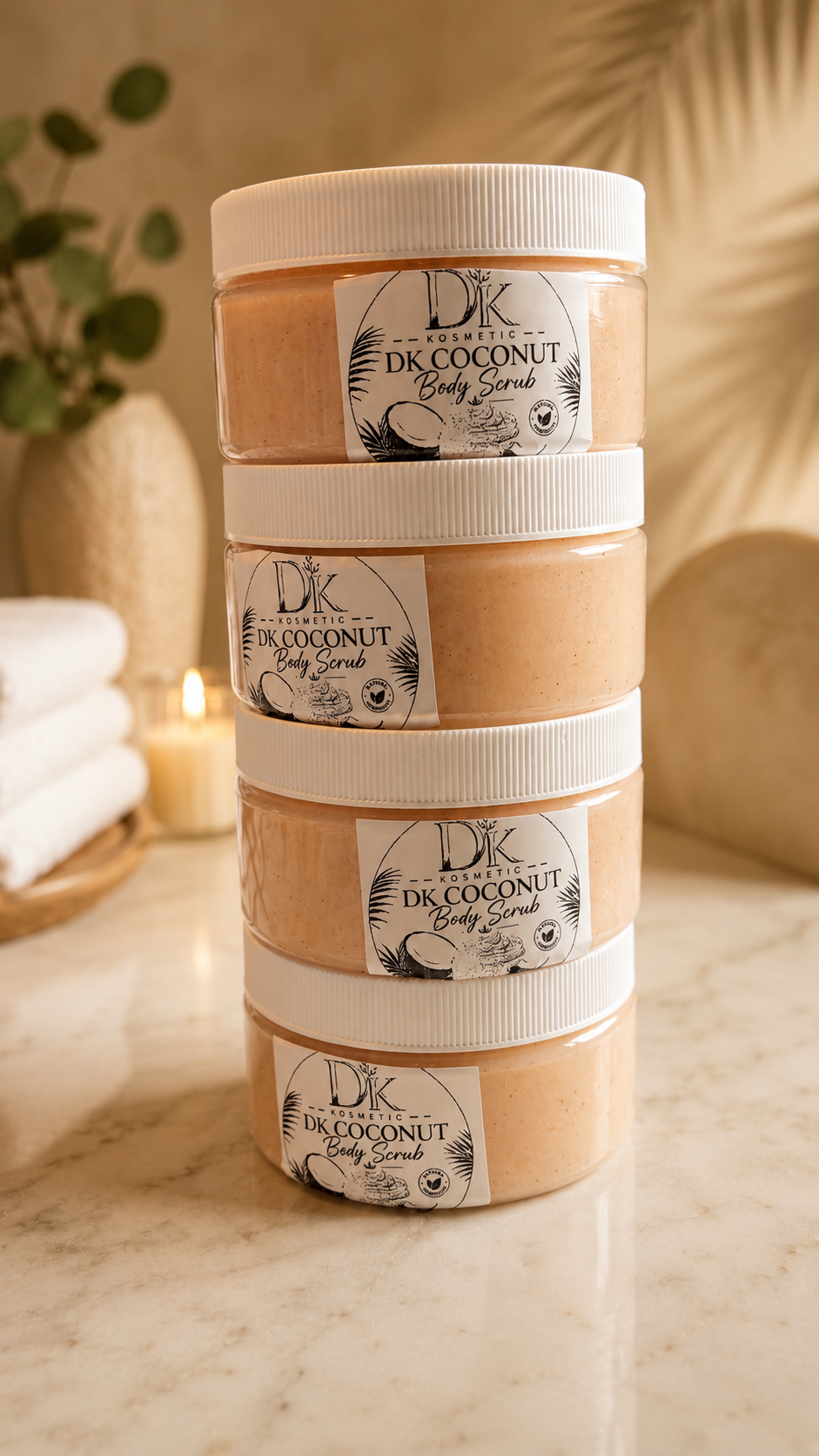 Coconut body scrub ￼